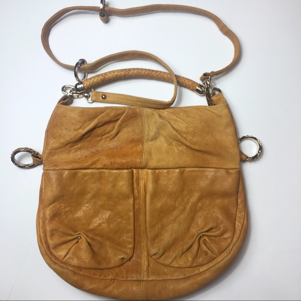 Junior Drake Camel Colored Shoulder Bag